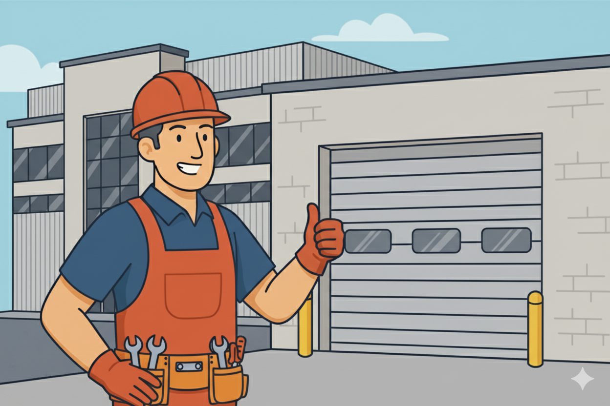 Commercial Garage Door Installation - garage door service in Calgary