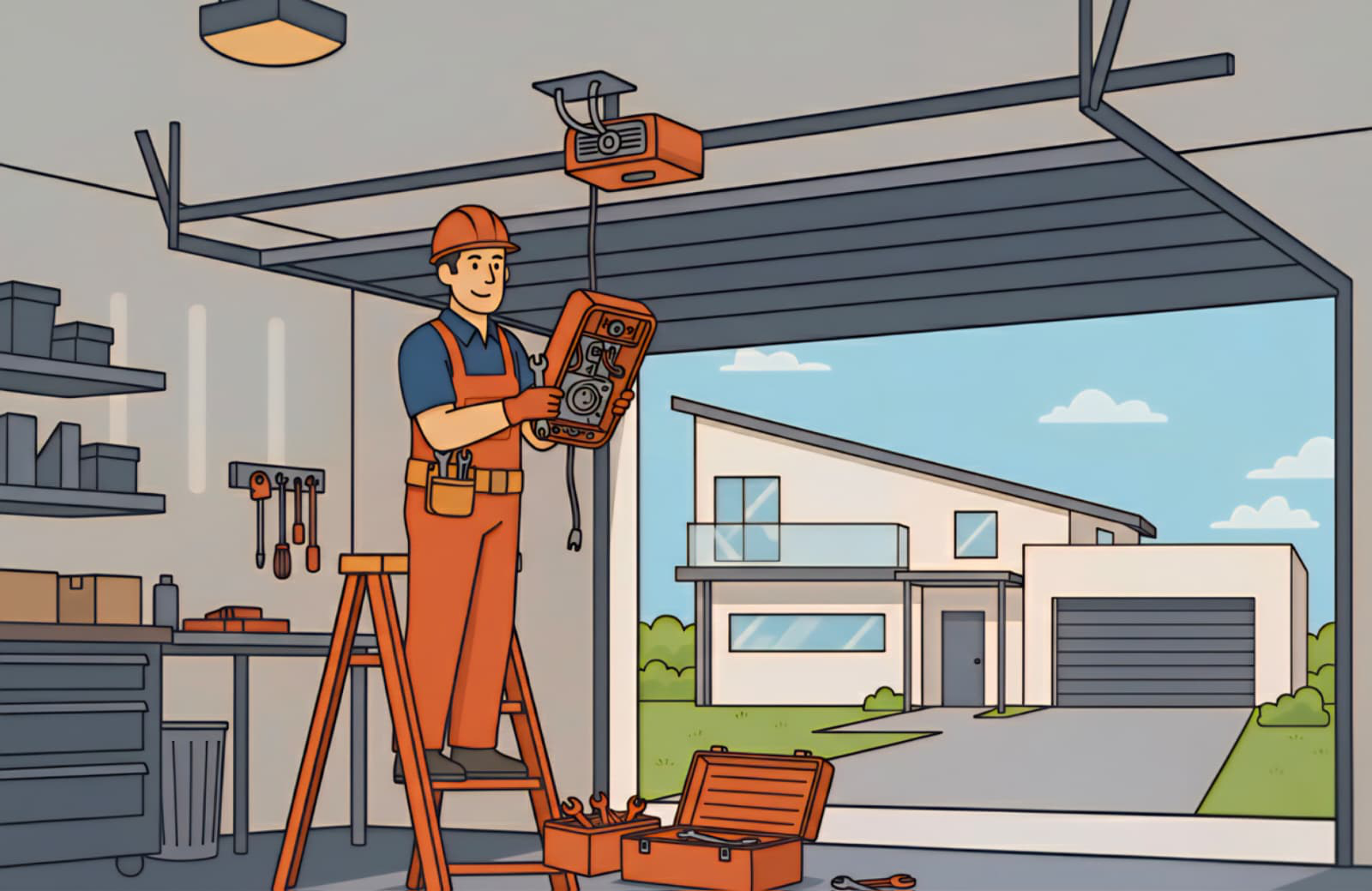 Opener Repair Service - garage door service in Calgary