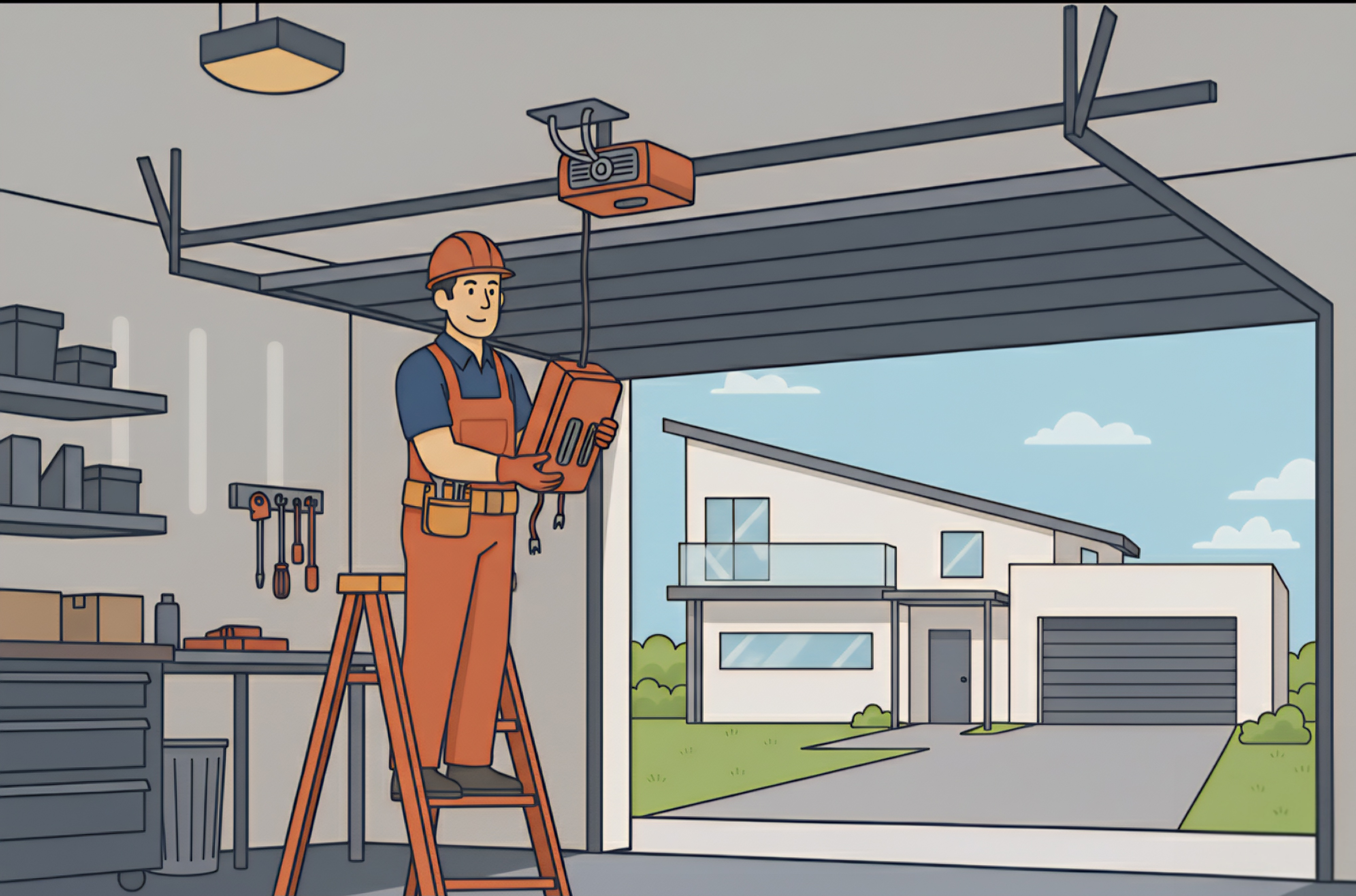 Opener Malfunction Repair - Emergency garage door service in Calgary